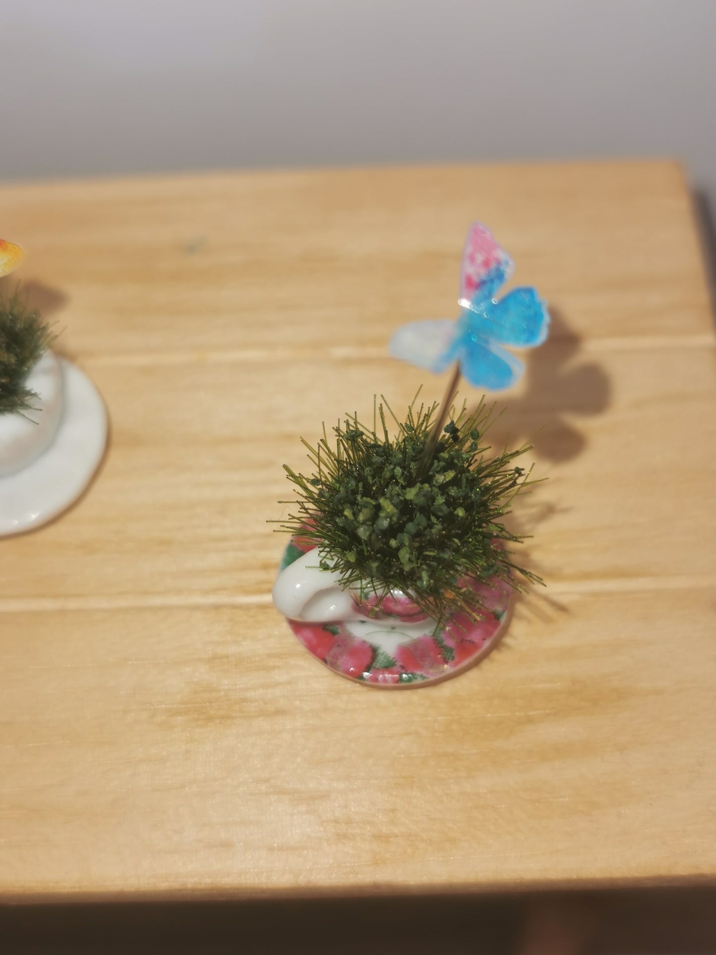 Butterfly Cup & Saucer | 1:12th Scale | Handmade