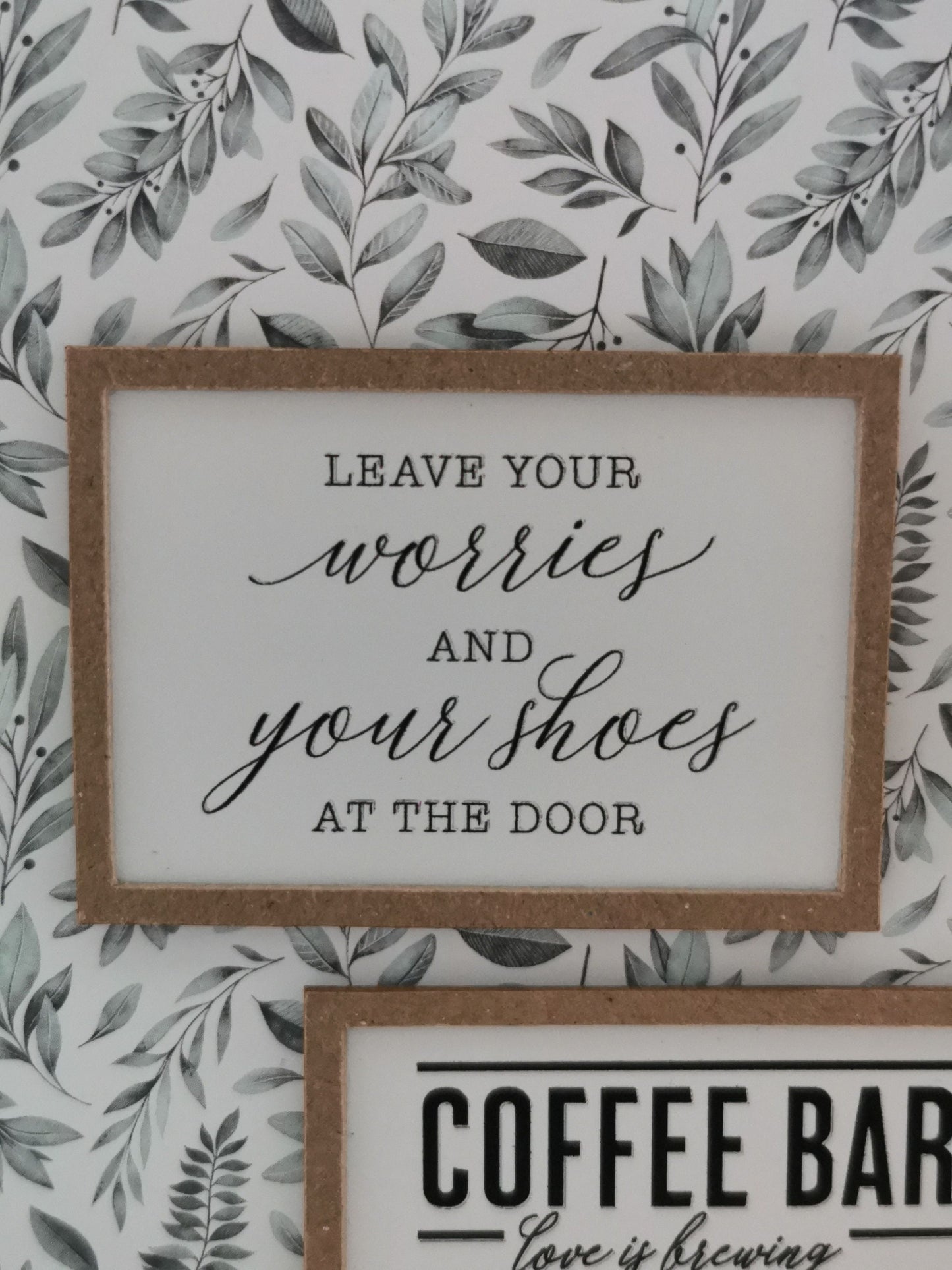 Around The House Quote Wall Art Pictures | Set of 6 | 1:12th Scale | Handmade - ZJ Miniatures