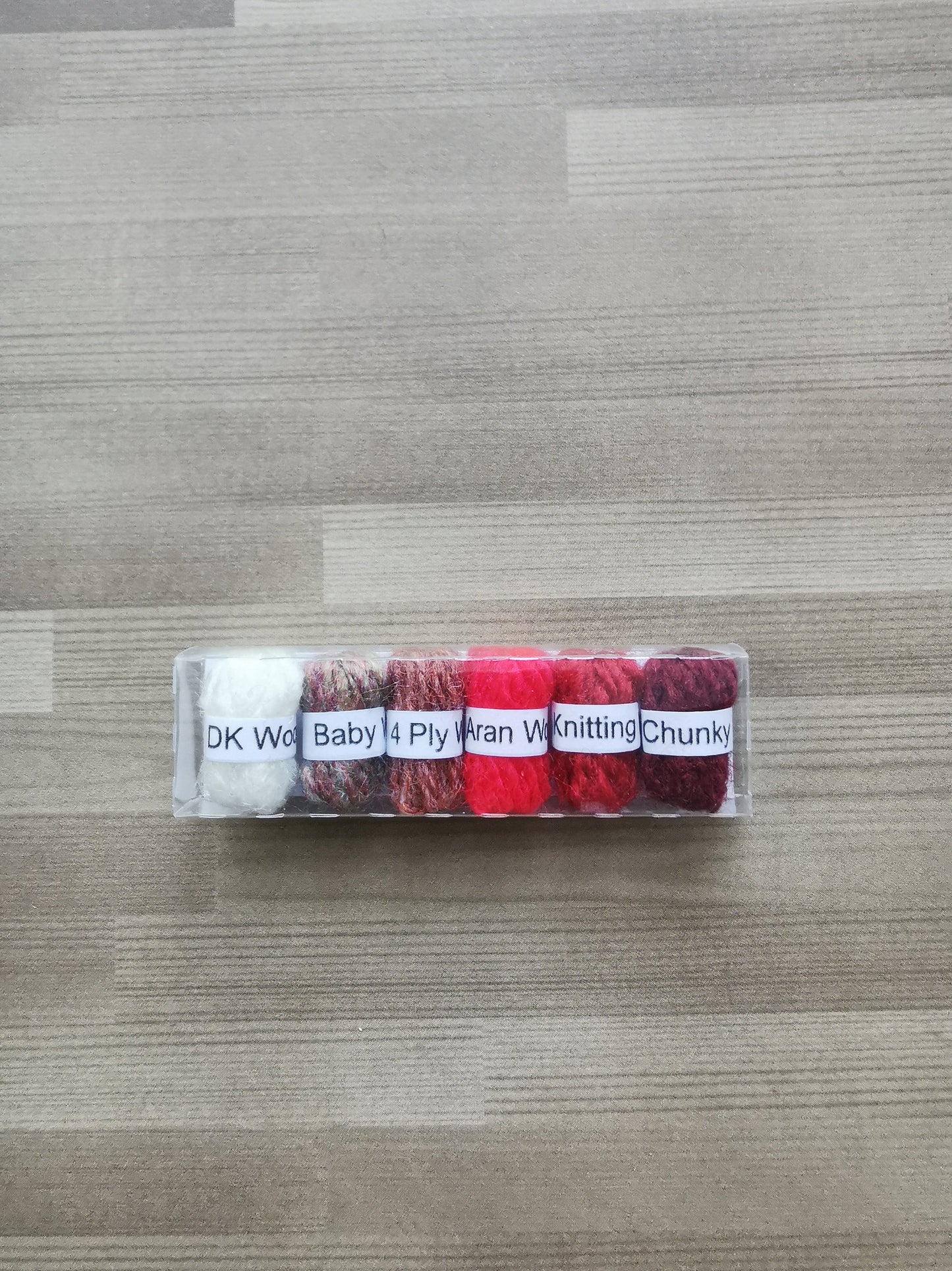 DOLLHOUSE Knitting Wool 1:12th Scale | Suitable for 6"/15cm Figures | Handmade - ZJ Miniatures