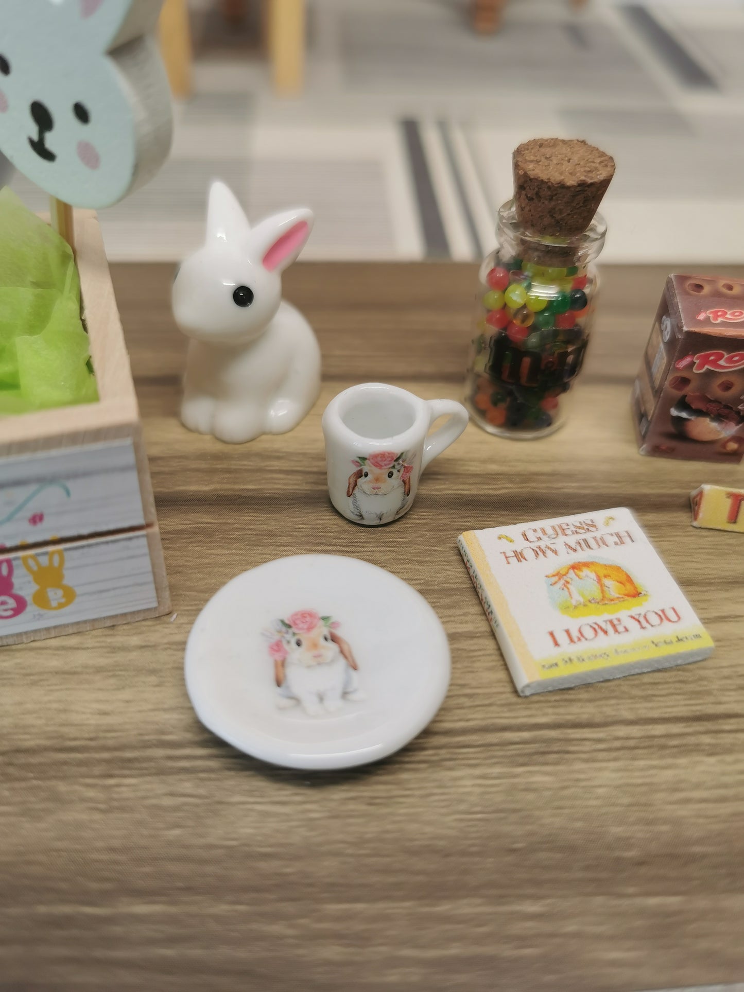 Wooden Easter Crate | 1:12th Scale | Handmade