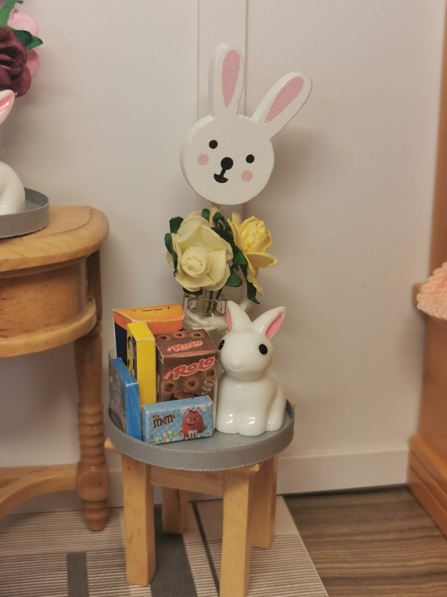 Easter Tray with Accessories | 1:12th Scale | Handmade