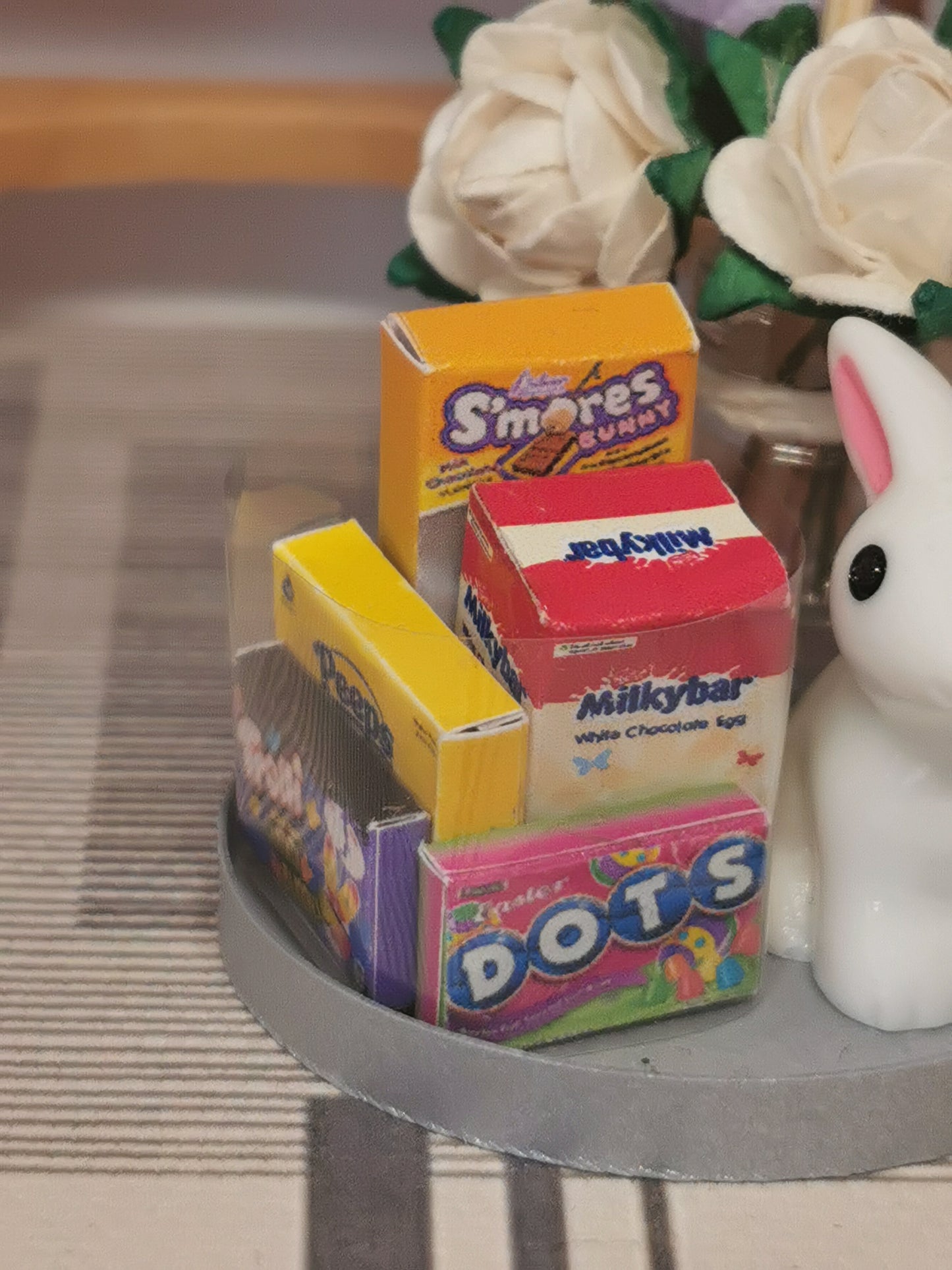 Easter Tray with Accessories | 1:12th Scale | Handmade