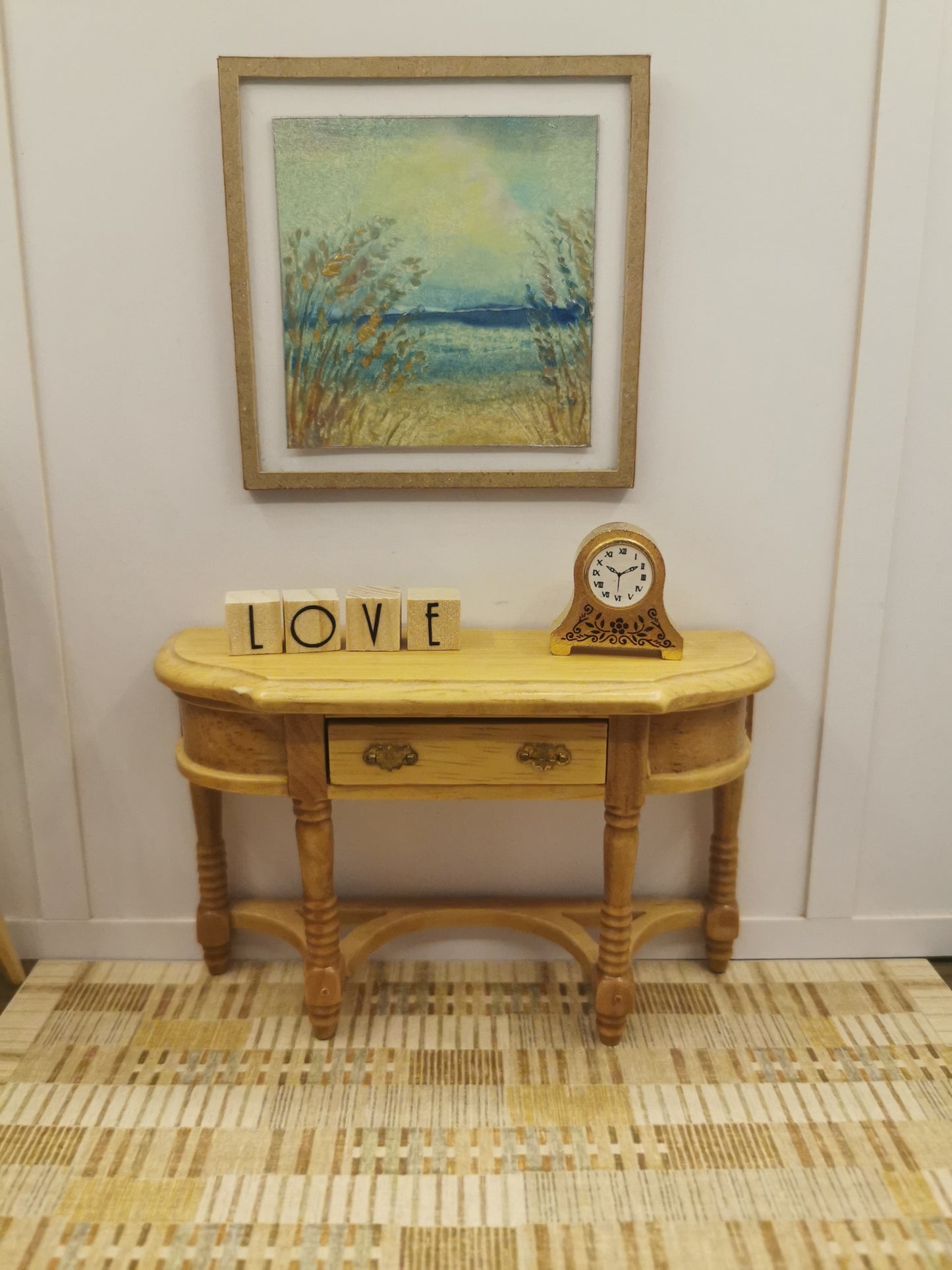 LOVE Wooden Blocks | 1:12th Scale | Handmade