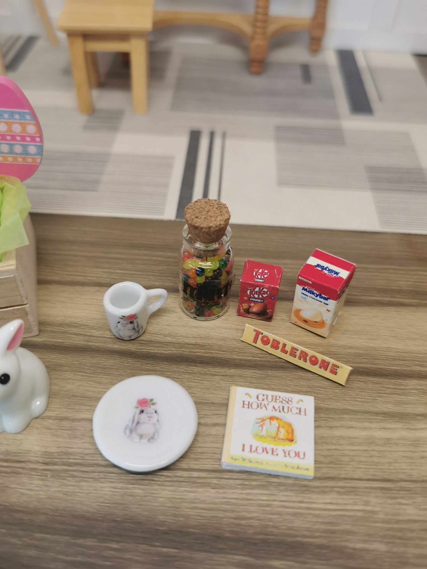 Wooden Easter Crate | 1:12th Scale | Handmade