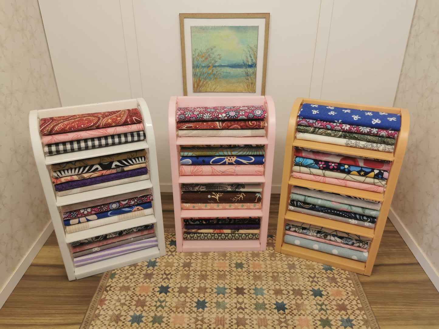Fabric Bolt Storage Unit | 1:12th Scale | Handmade