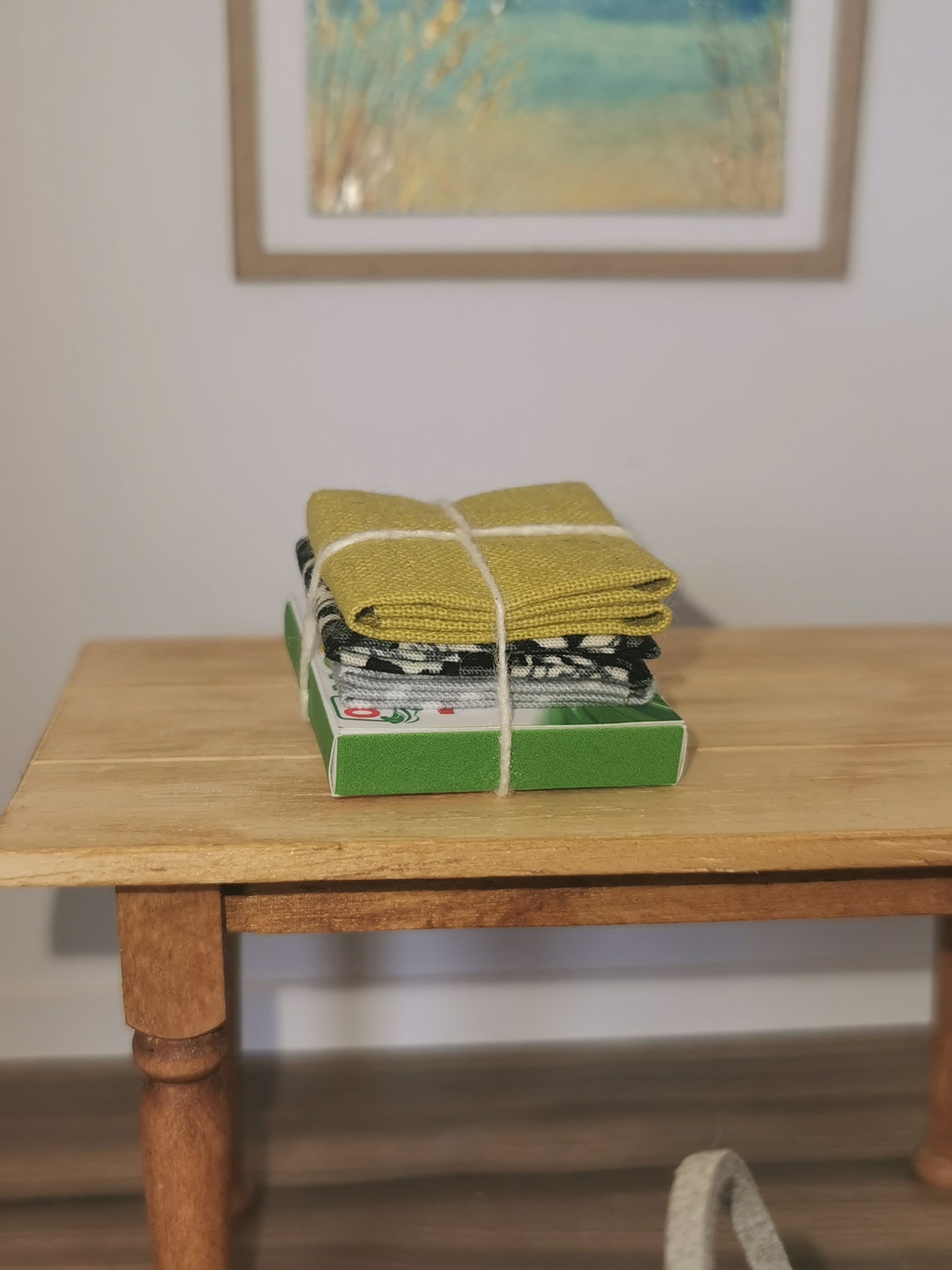 Laundry Today or Naked Tomorrow Laundry Basket | 1:12th Scale | Handmade
