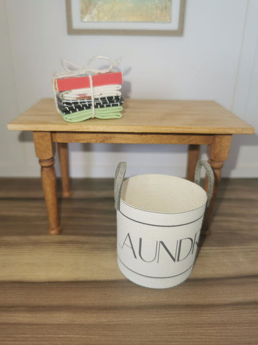 Laundry Basket | 1:12th Scale | Handmade