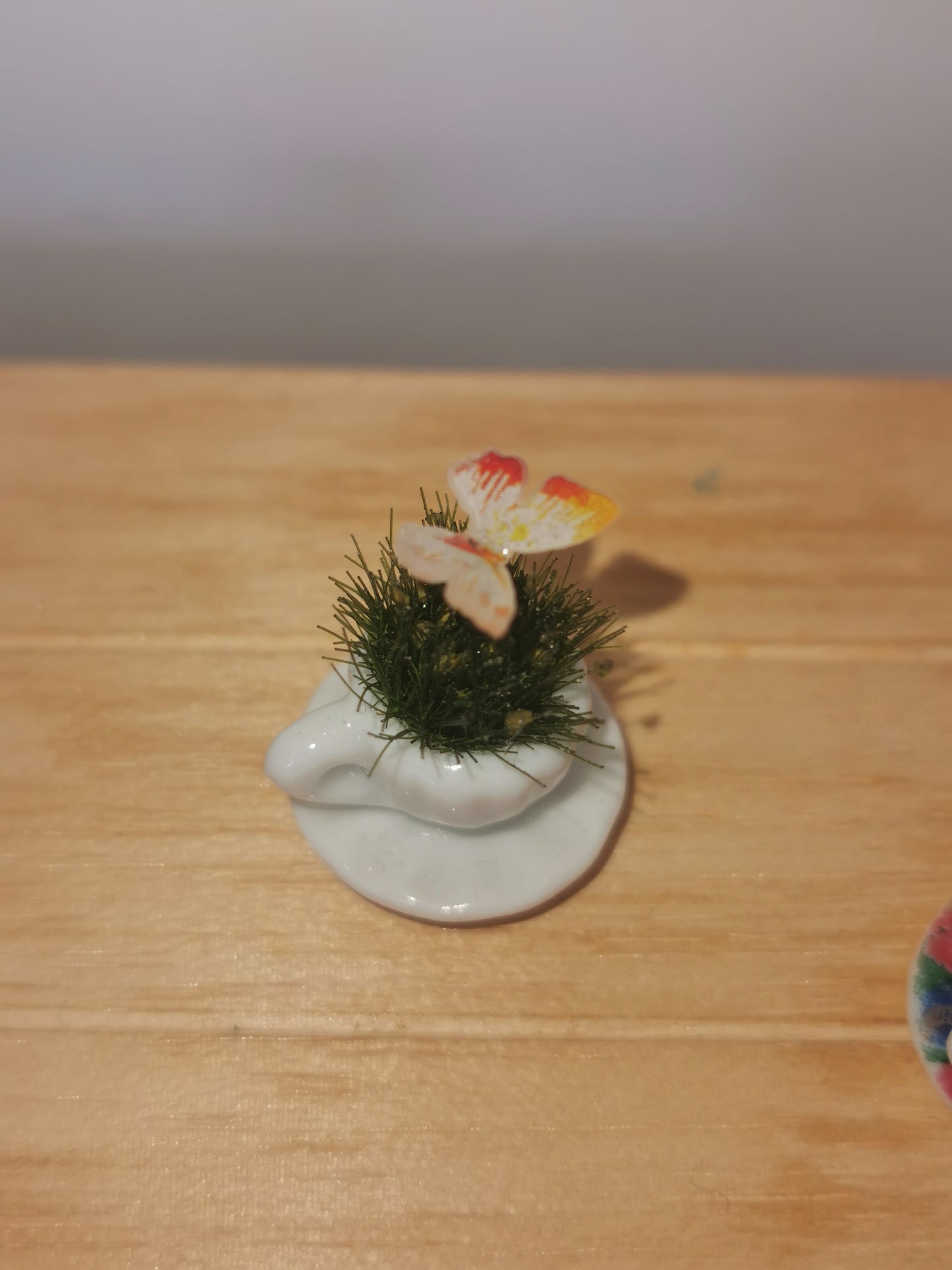 Butterfly Cup & Saucer | 1:12th Scale | Handmade