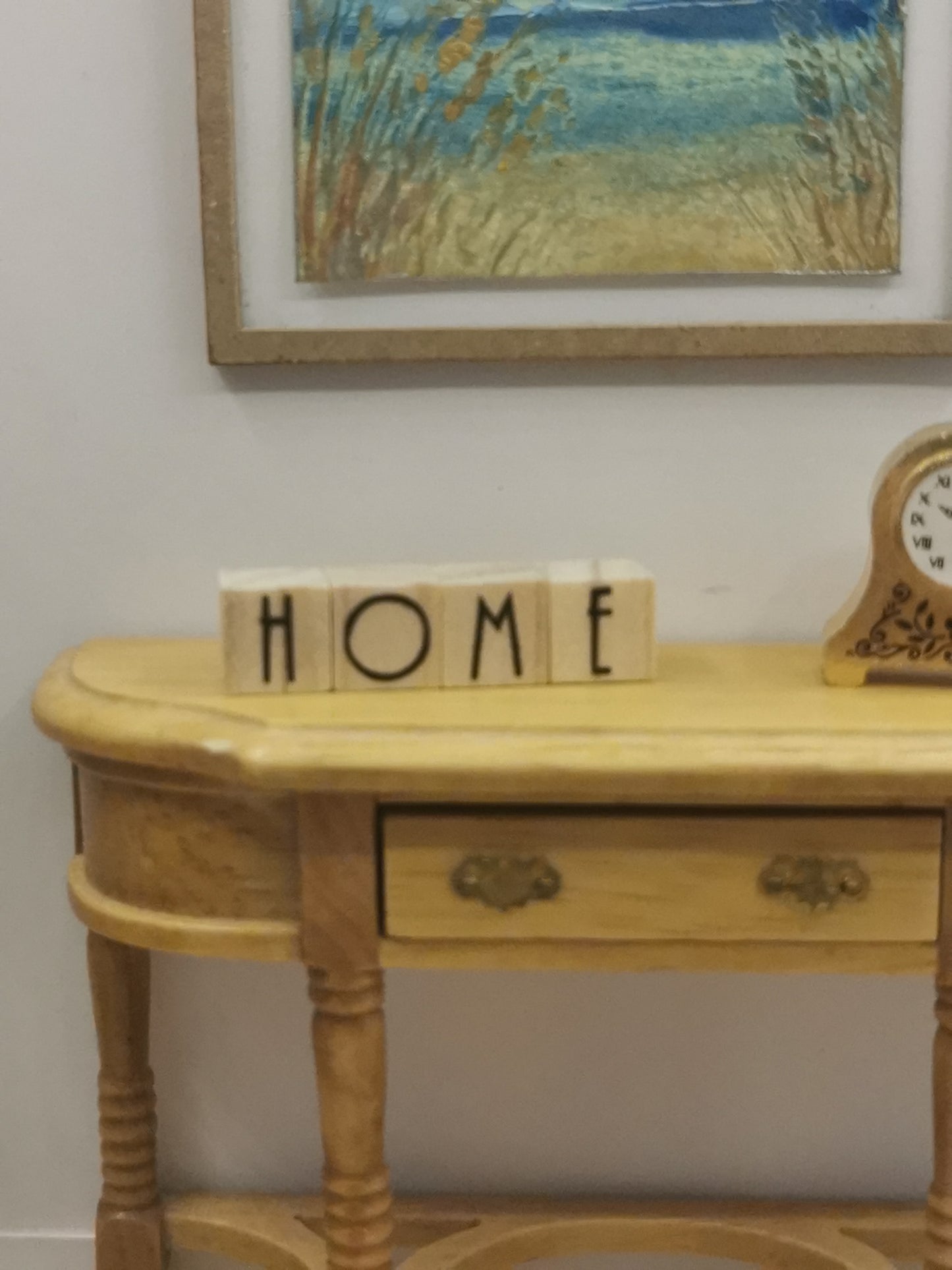 HOME Wooden Blocks | 1:12th Scale | Handmade