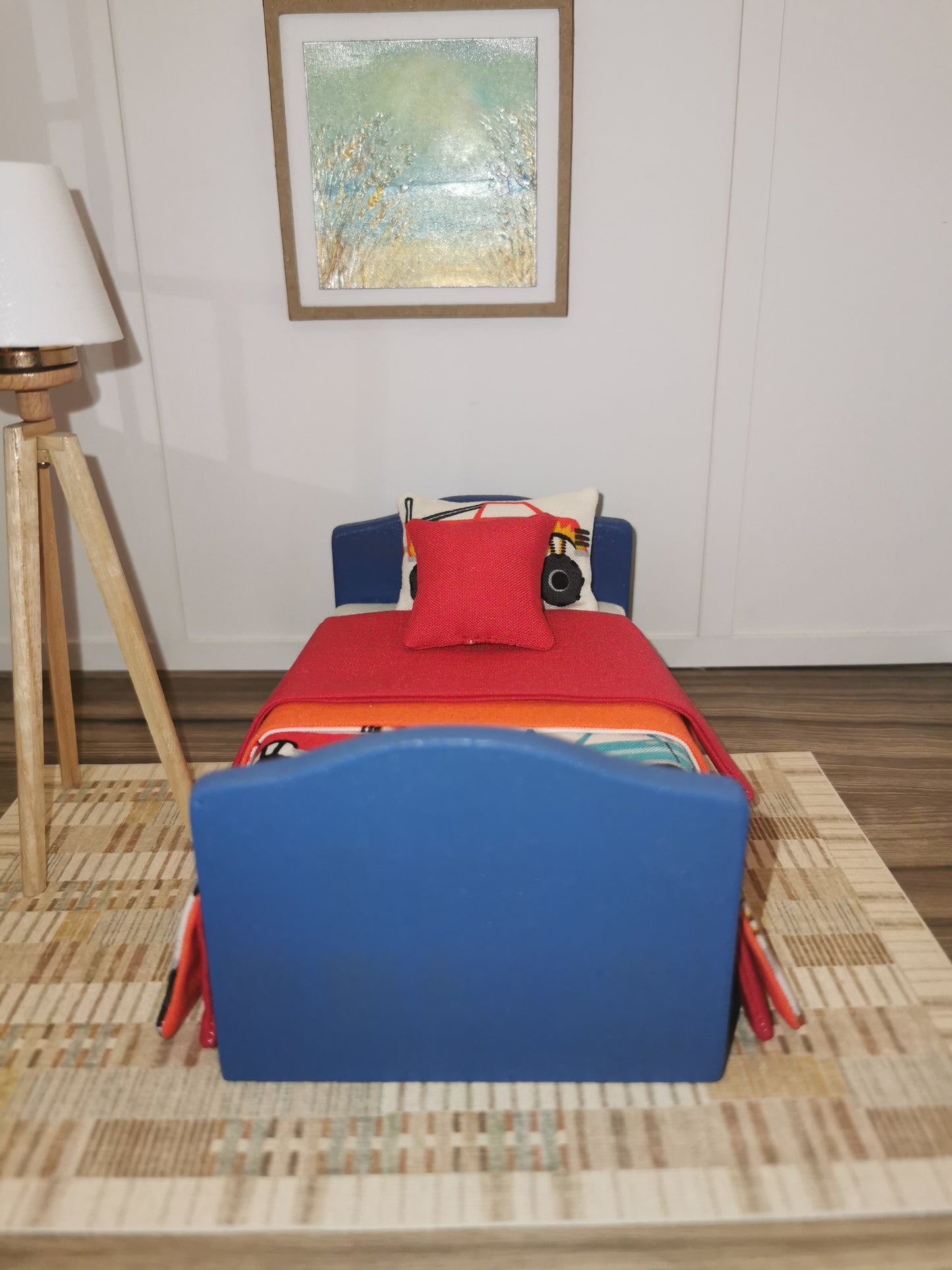 Monster Truck Childs Bed | 1:12th Scale | Handmade
