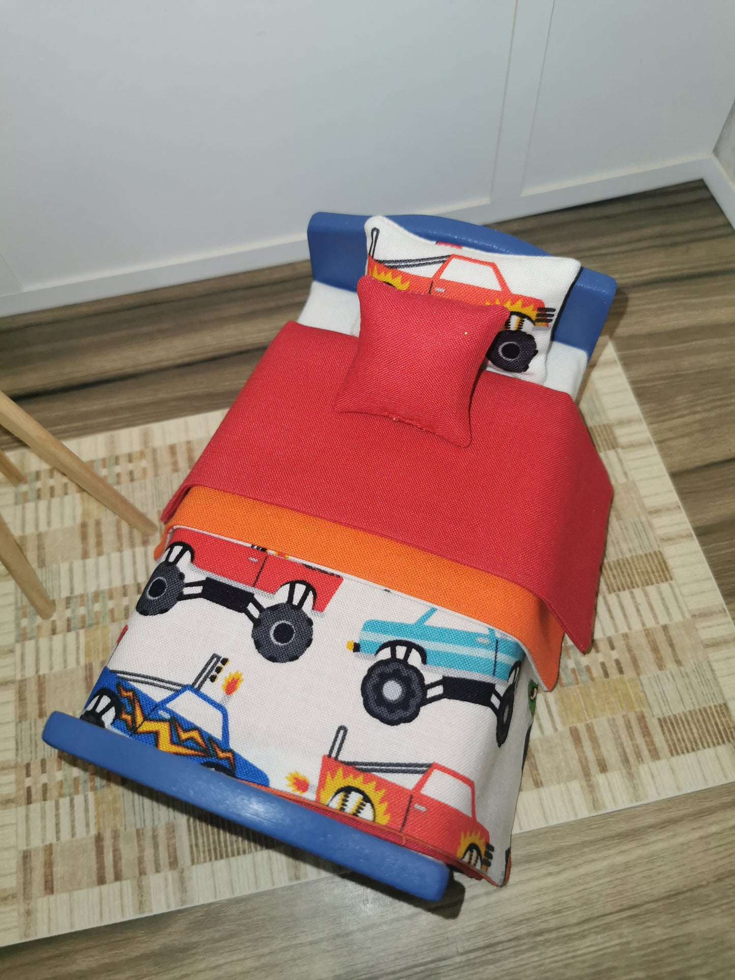 Monster Truck Childs Bed | 1:12th Scale | Handmade
