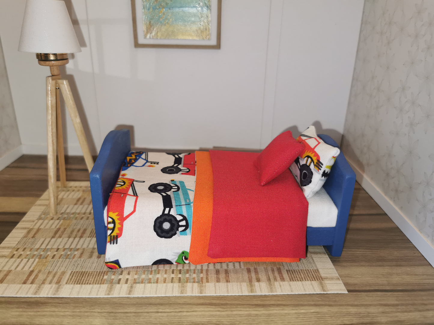 Monster Truck Childs Bed | 1:12th Scale | Handmade
