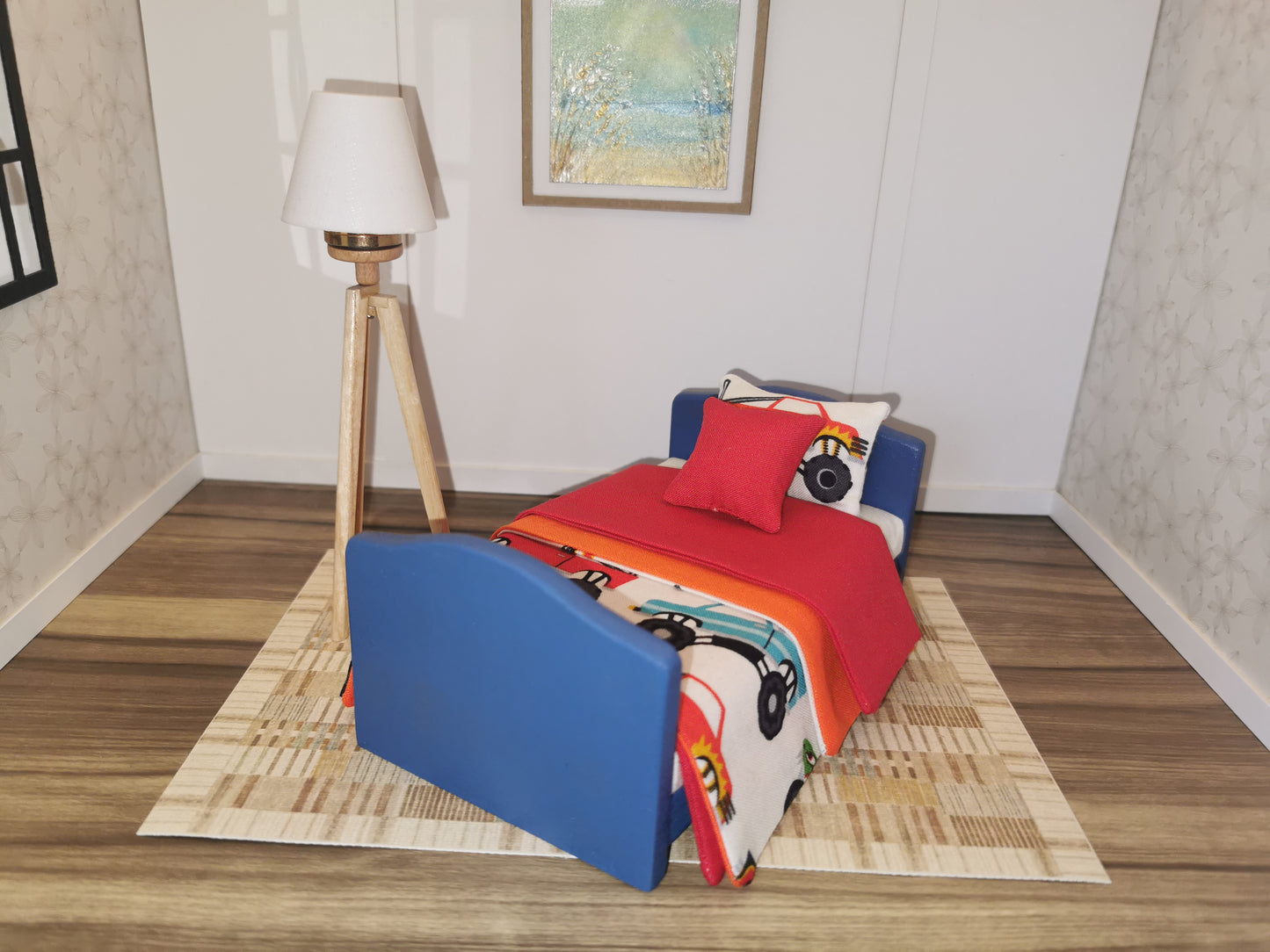 Monster Truck Childs Bed | 1:12th Scale | Handmade